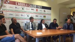 conferenza stampa l'aquila calcio