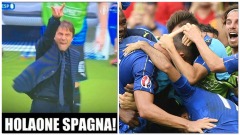 Euro2016, Italia-Spagna 2-0