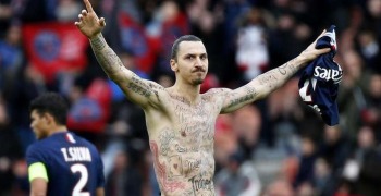 I tatuaggi di Ibrahimovic (Ansa/Web)