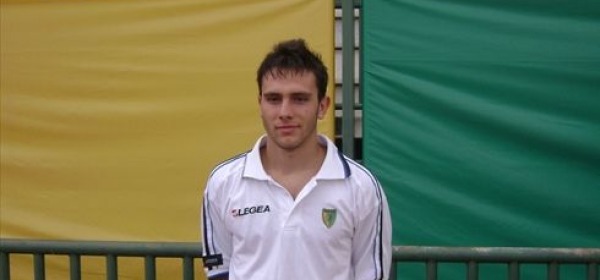 Davide Petagine con la maglia del Melfi