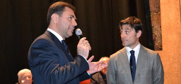 La premiazione di Vincenzo Montella nel 2012