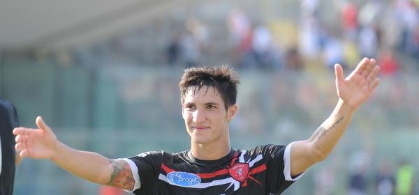 Matteo Politano con la casacca del Perugia