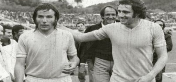 Oddi (a sinistra) e Chinaglia ai tempi della Lazio.