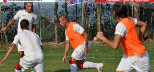 Coletti in allenamento