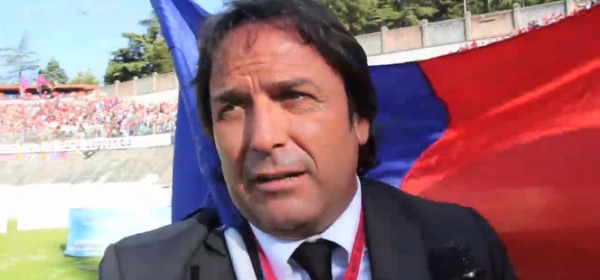 Il presidente rossoblù, Corrado Chiodi