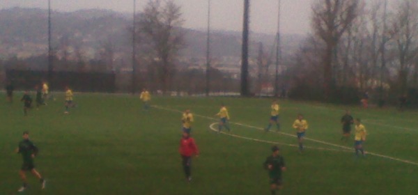 Un momento del test tra Chieti e San Nicolò