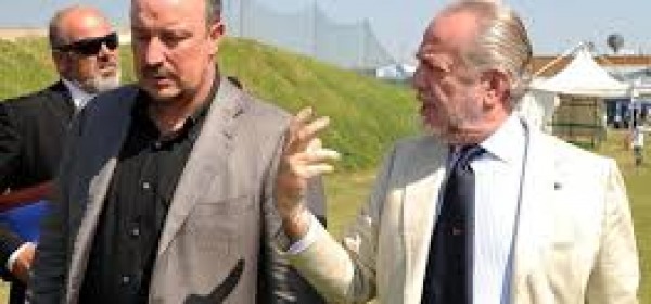 Rafa Benitez ed Aurelio De Laurentiis