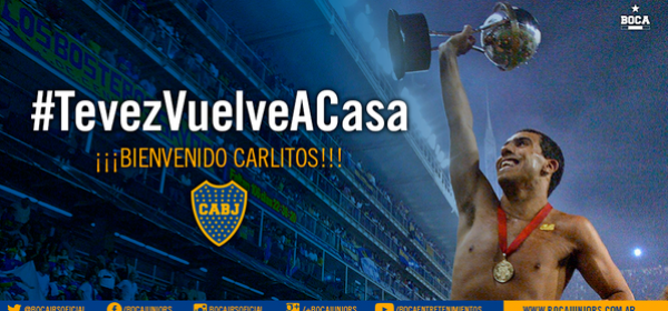 Carlos Tevez sito Boca Juniors