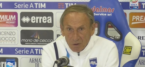 Pescara - Genoa 5-0, Zdenek Zeman