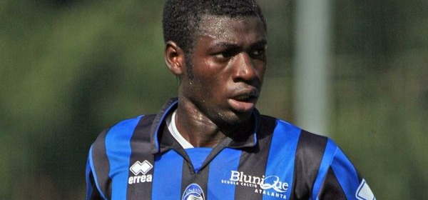 Kone con la maglia dell'Atalanta