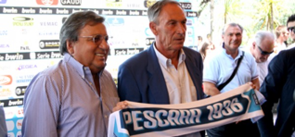 De Cecco con Zdenek Zeman