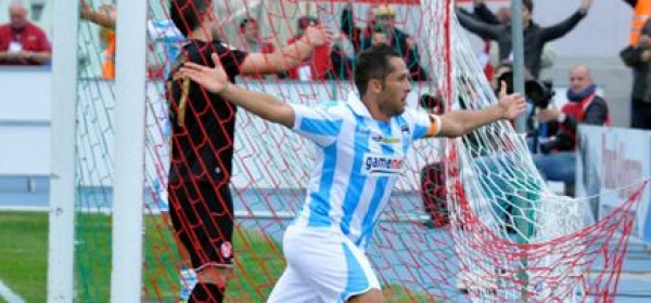 Marco Sansovini, autore del gol del Pescara