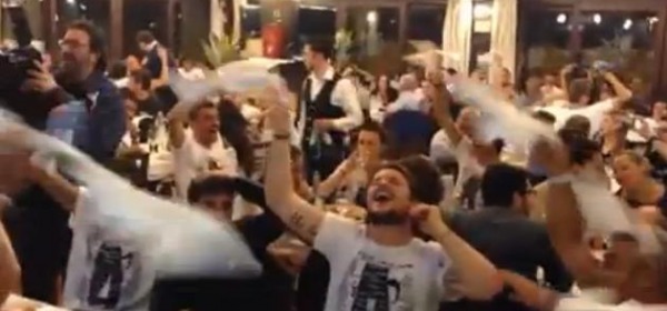 Un momento della festa