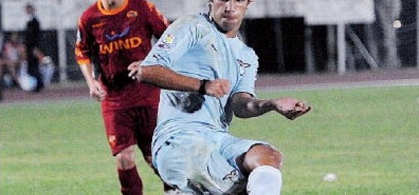 Tommaso Ceccarelli con la maglia della Lazio