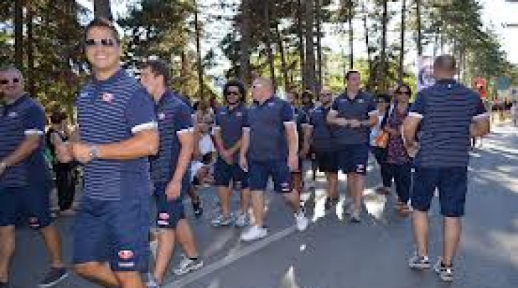 Gran Sasso Rugby durante la Predonanza 718