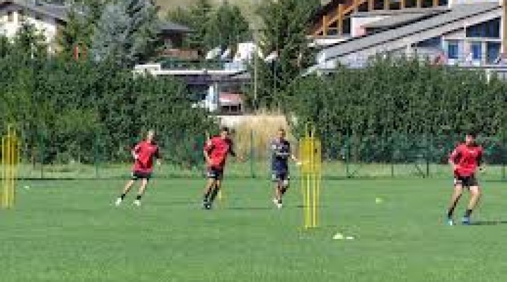 Immagine degli allenamenti della Virtus
