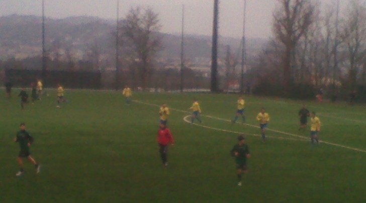 Un momento del test tra Chieti e San Nicolò