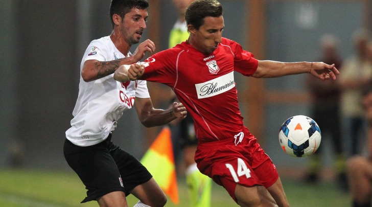 Liviero con la maglia del Carpi