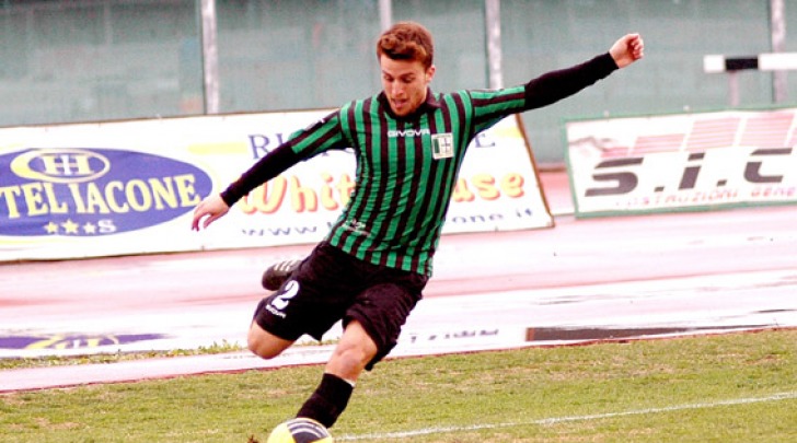 Marco Bigoni con la maglia del Chieti