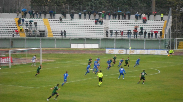 Una fase di Chieti-Aprilia