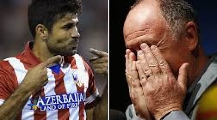 Diego costa e Felipe Scolari