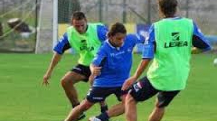 Pescara Calcio in allenamento