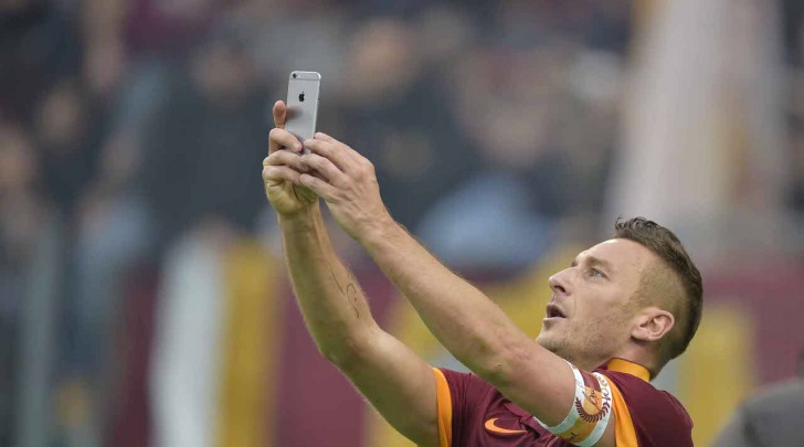 Selfie Francesco Totti