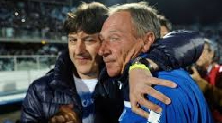 Daniele Sebastiani e Zdenek Zeman nella stagione 2011/12