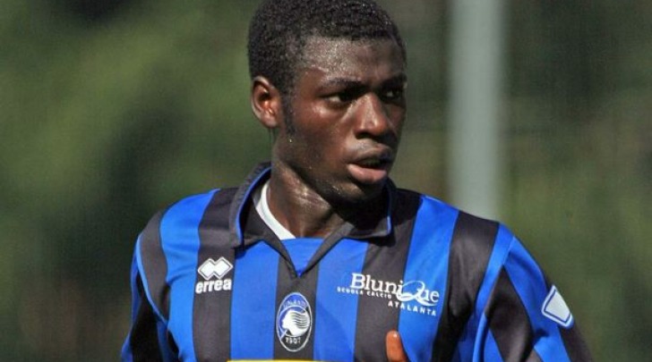 Kone con la maglia dell'Atalanta
