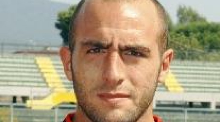 Gaetano Iannini, in foto con i colori della Nocerina
